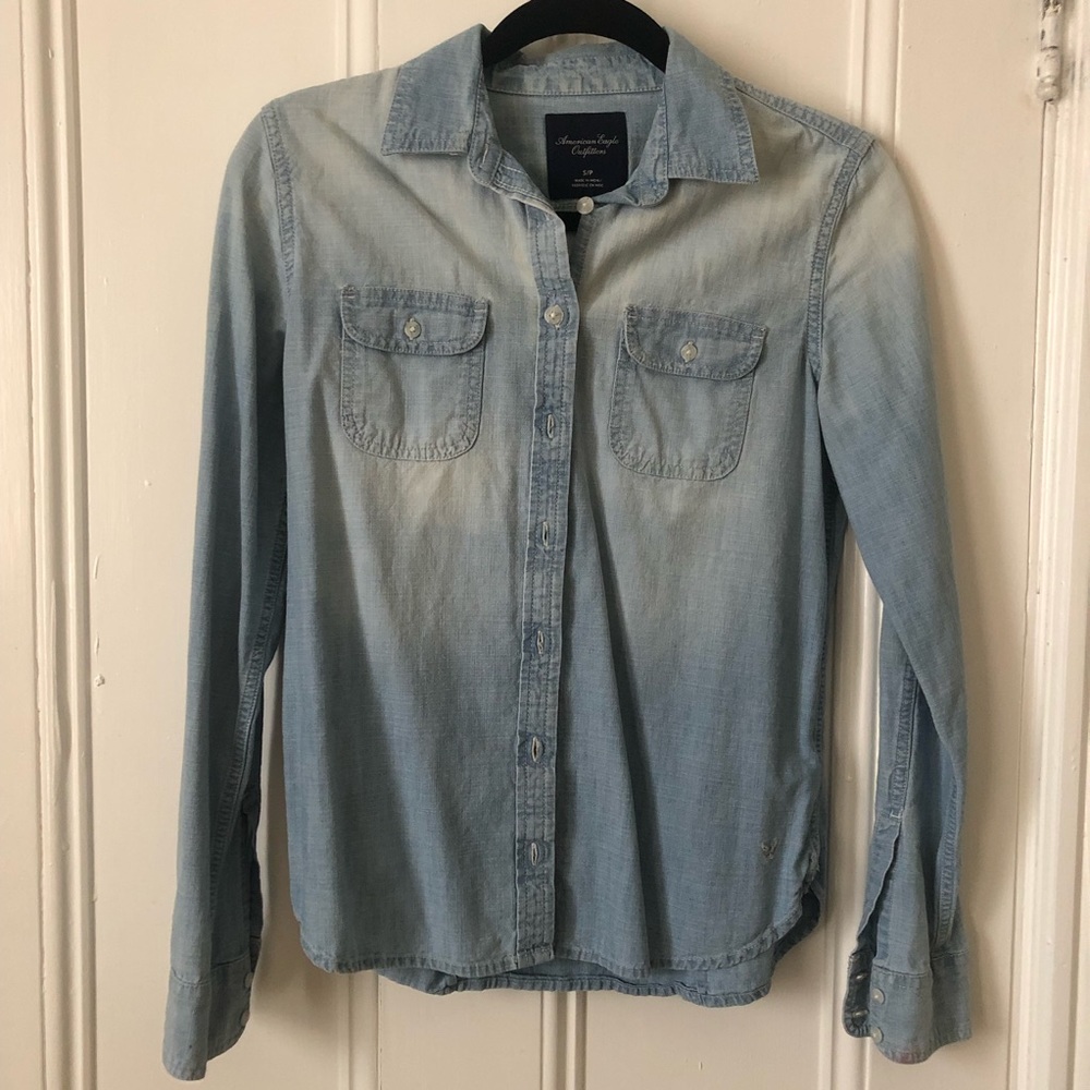 American Eagle Denim Shirt